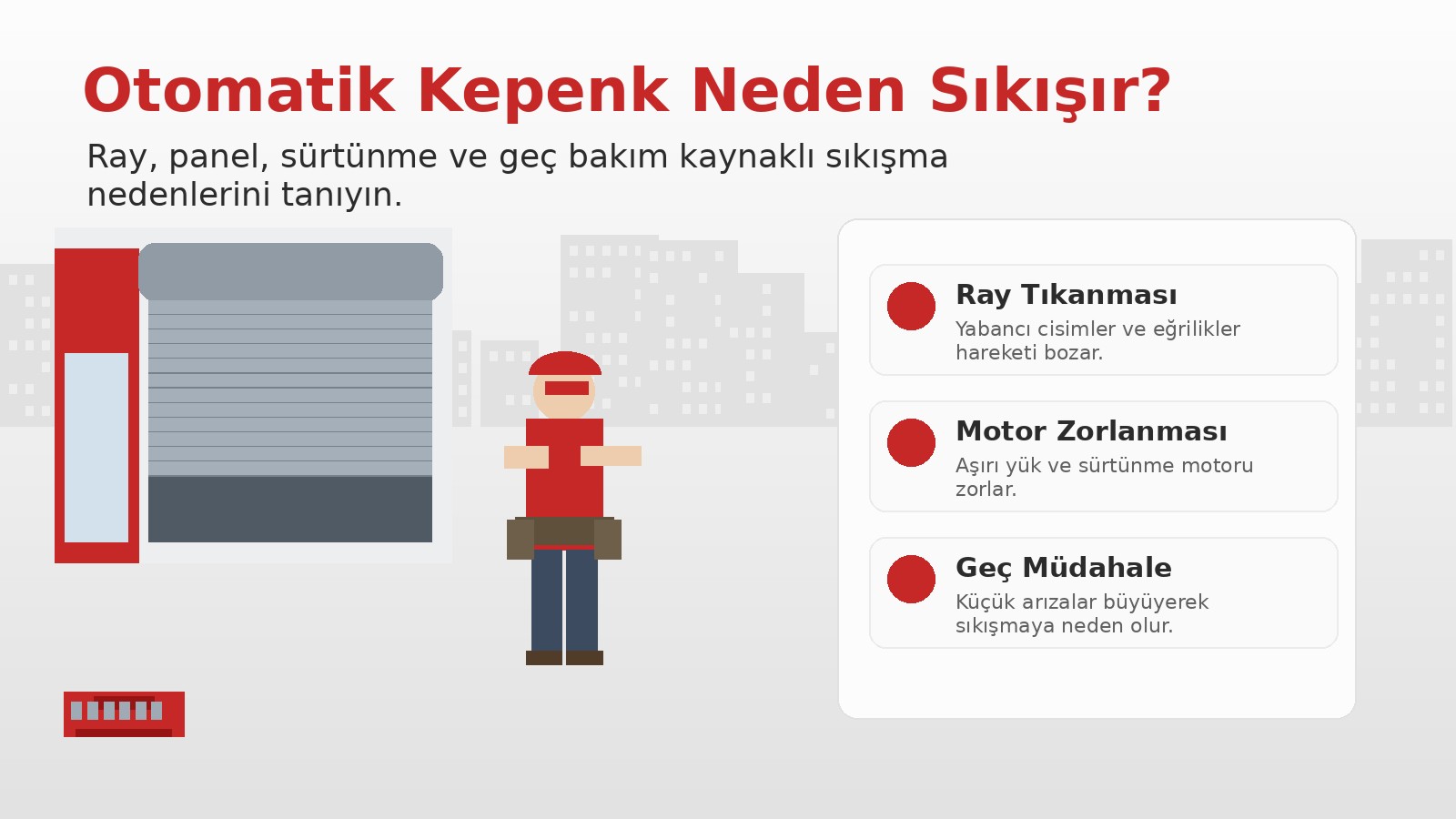 Otomatik Kepenk Neden Sıkışır? görseli