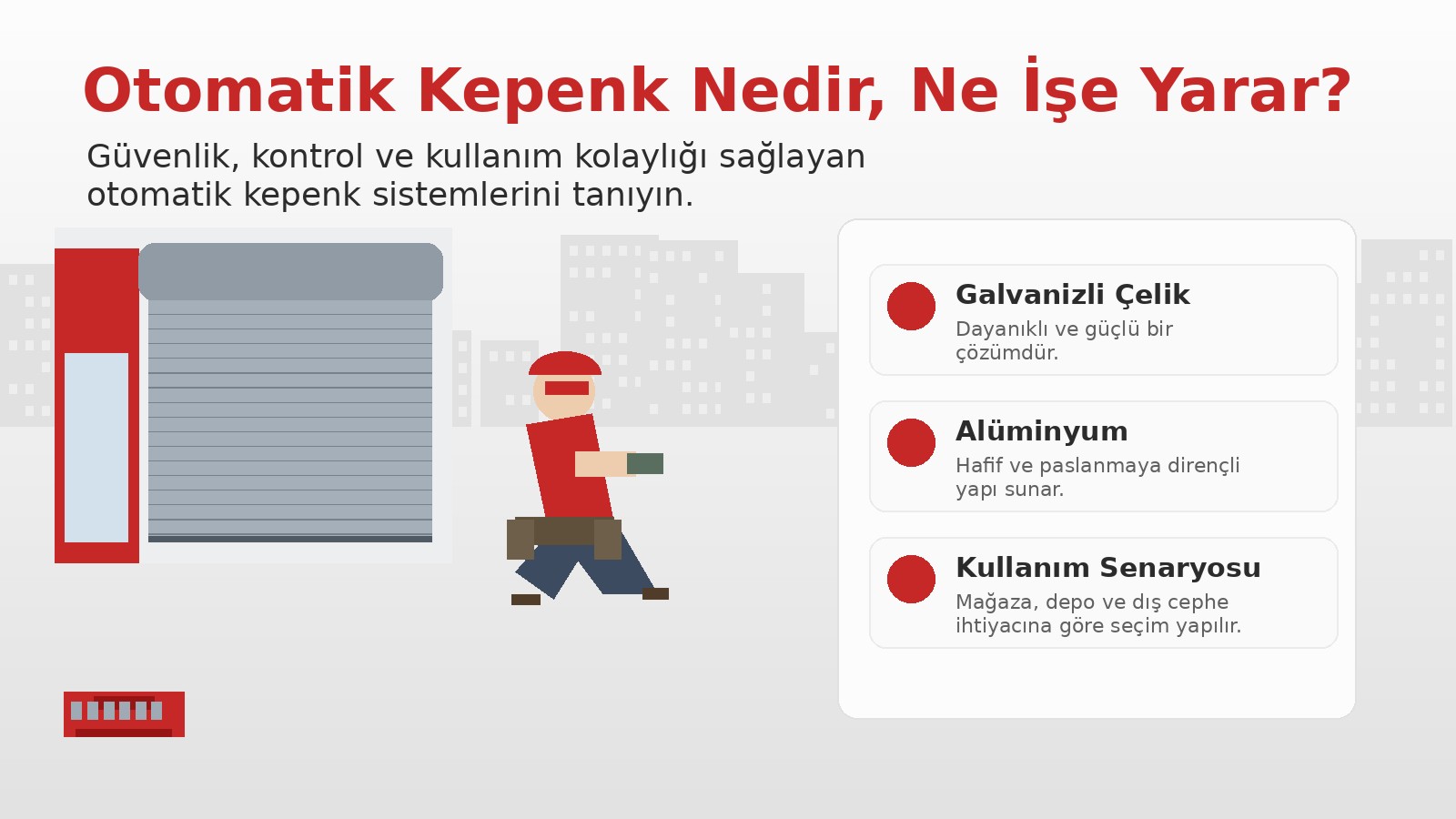 Otomatik Kepenk Nedir, Ne İşe Yarar? blog görseli