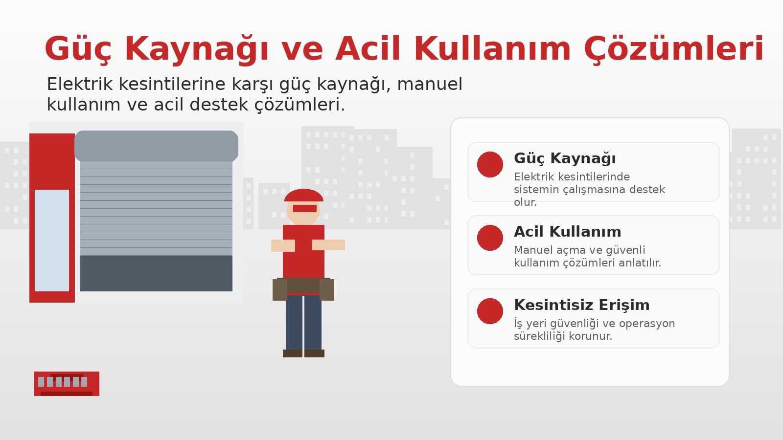 Güç Kaynağı ve Acil Kullanım Çözümleri hizmet görseli
