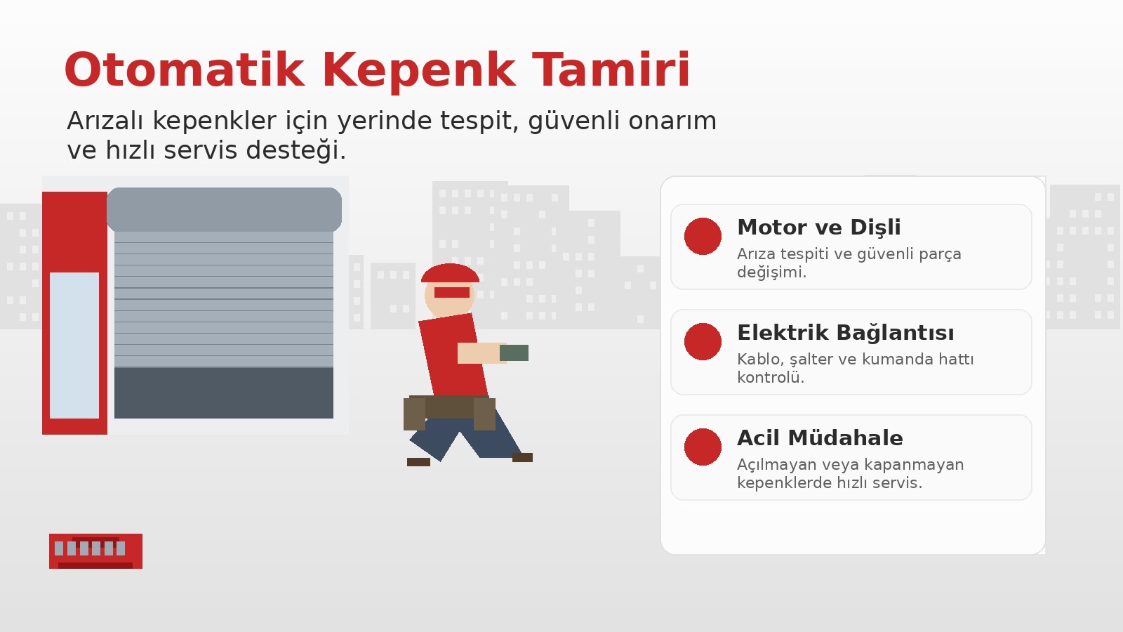 Otomatik Kepenk Tamiri hizmet görseli